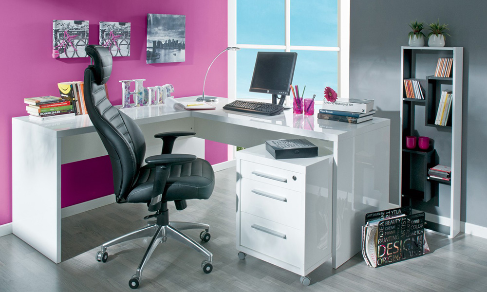 Silla regulable de escritorio CRISTINA, ¡elegancia pura en su diseño! ideas despacho en casa