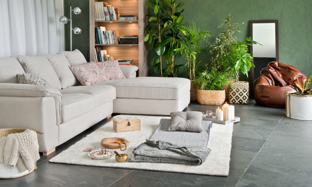 Chaise Longue CORSHAM Conforama practicar yoga en casa