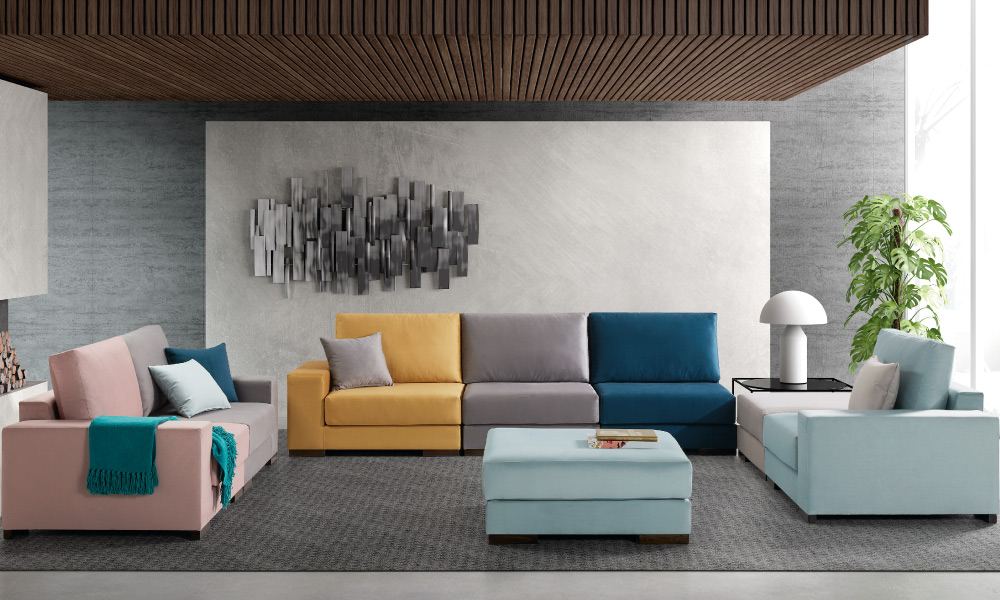 Sofá modular TUCAN Conforama Descubre qué colores van con tu personalidad Sofá modular TUCAN Conforama Descubre qué colores van con tu personalidad