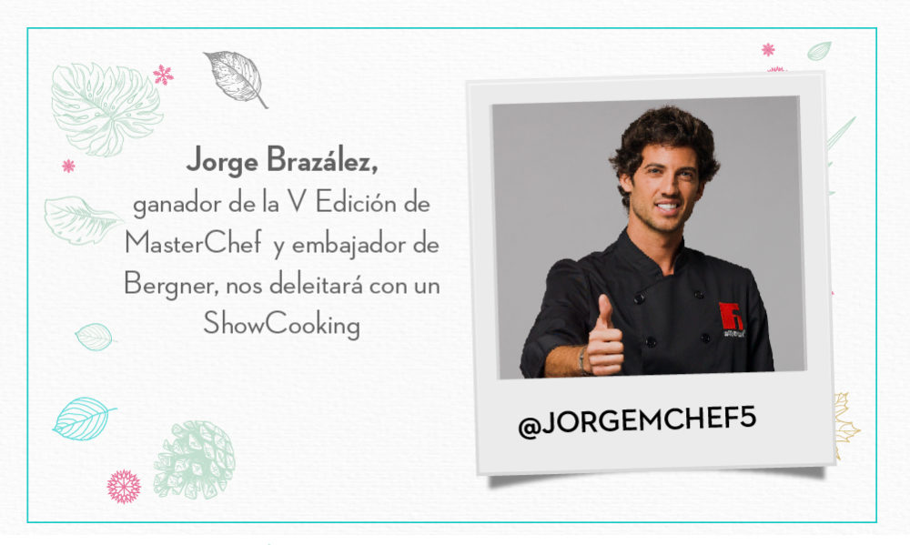 Jorge Brazález, ganador de MasterChef, realizará ShowCooking para Conforama