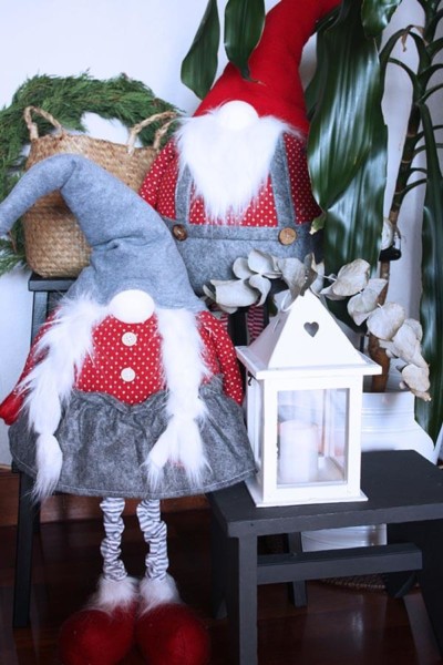 Los gnomos una de las ideas para decorar en navidad ideas para decorar en navidad