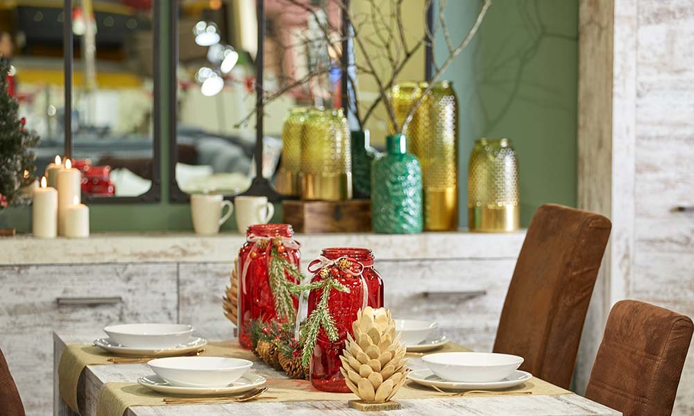 Cómo montar la mesa en Navidad Conforama