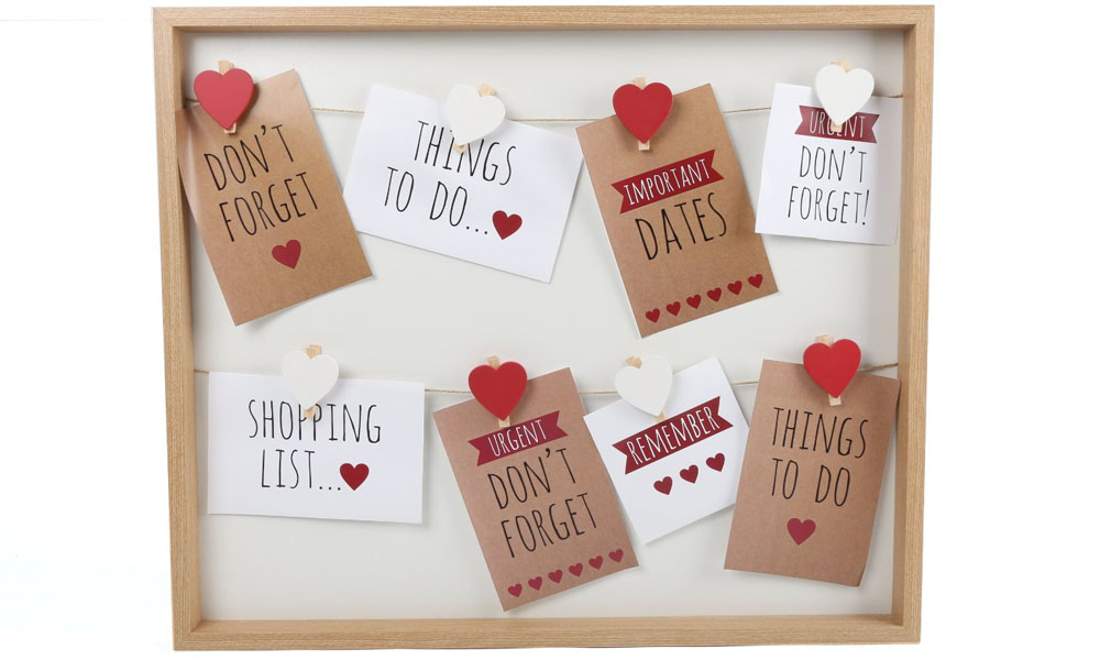 Ideas para regalar en San Valentín Multifoto de pinza CORAZÓN como idea para regalar en San Valentín