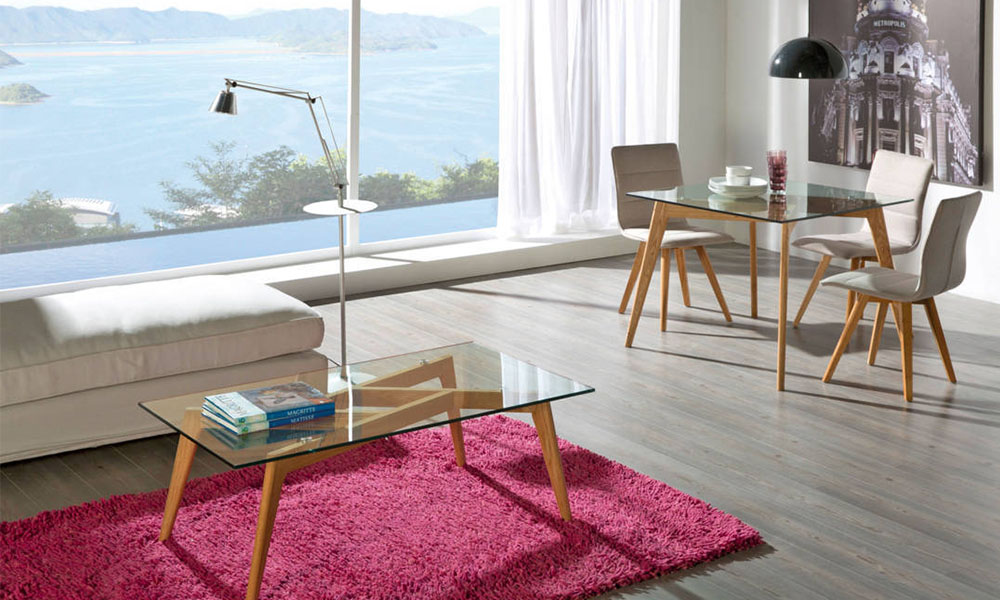 Mesa de comedor ELMA de Conforama Inspírate con estas ideas para decorar la segunda vivienda