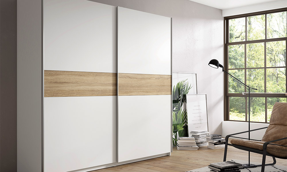 Armario 2 puertas correderas NEVADA de Conforama Armario 2 puertas correderas NEVADA de Conforama