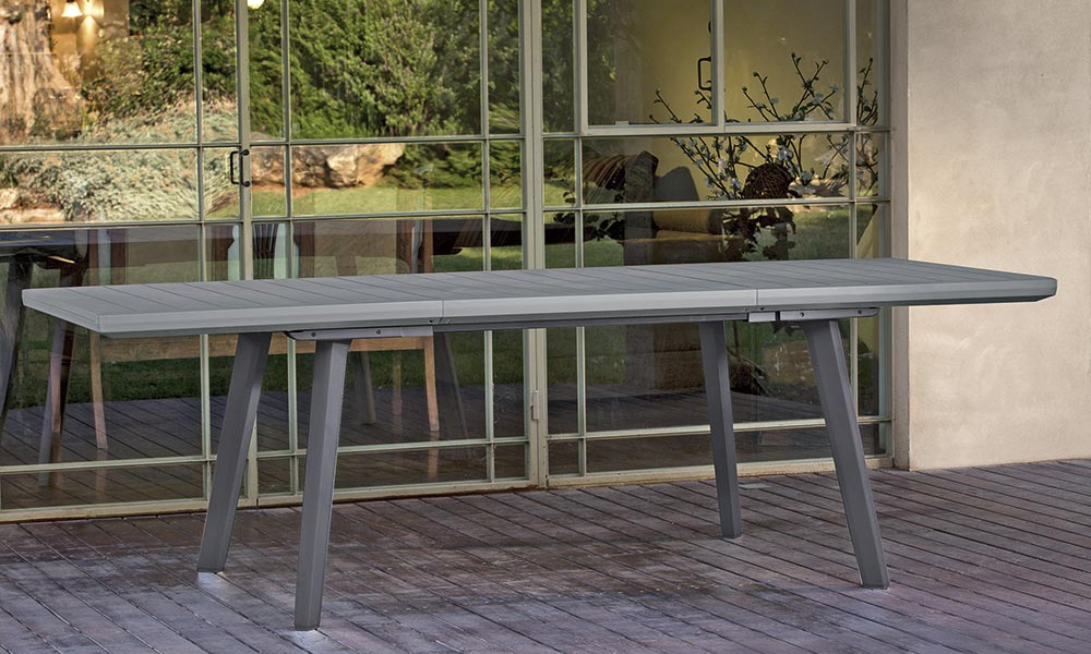 Mesa extensible de jardín HARMONY Mesas de terraza Conforama