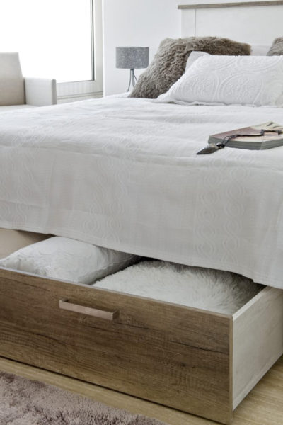 Cajón de la cama VERONA con amplia capacidad