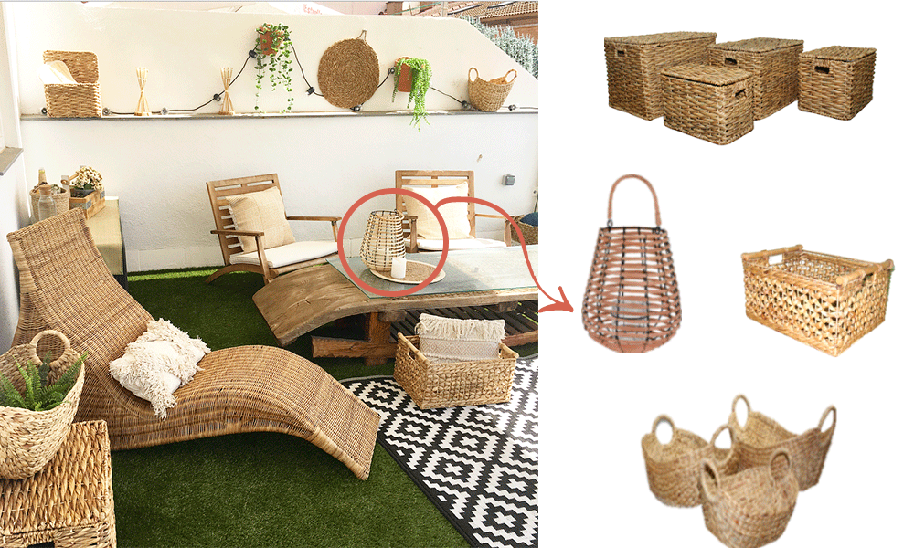 Decoración de terraza con Conforama Decoración de terraza con Conforama