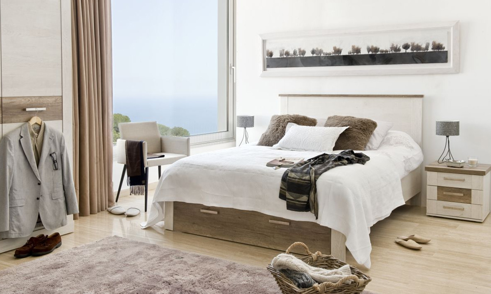 Cama VERONA de Conforama con cajones. Cómo organizar la casa