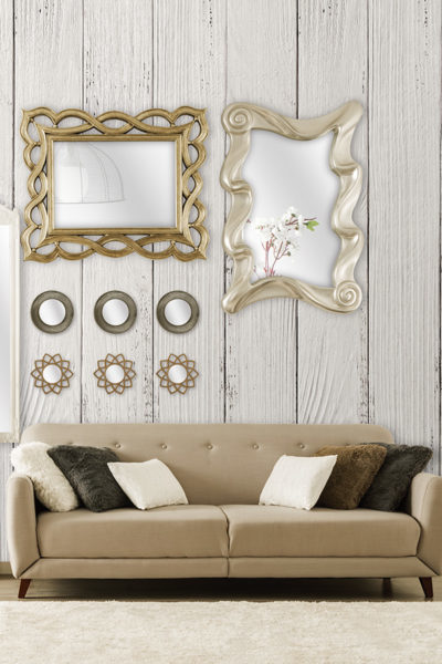 como decorar un espejo