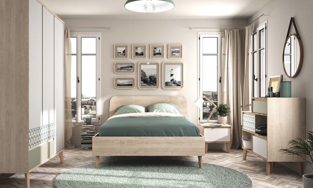 La colección de mobiliario para el dormitorio LARVIK complementada con textiles en colores naturales es ideal para conseguir un buen descanso espacio zen Diseña un espacio zen para el descanso