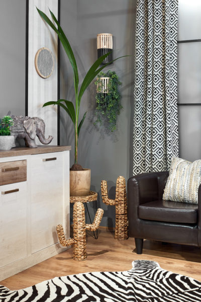 Salón VERONA con decoración Exotic Chic tendencias salon