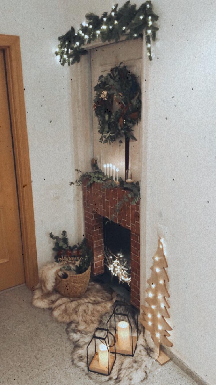 salones decorados de navidad