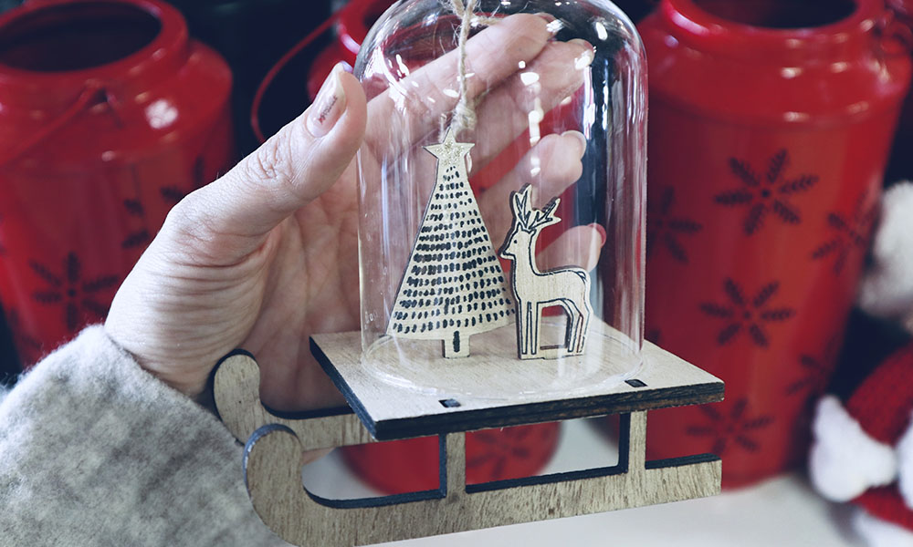 salones decorados de navidad