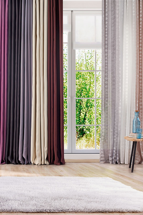 tipos de cortinas