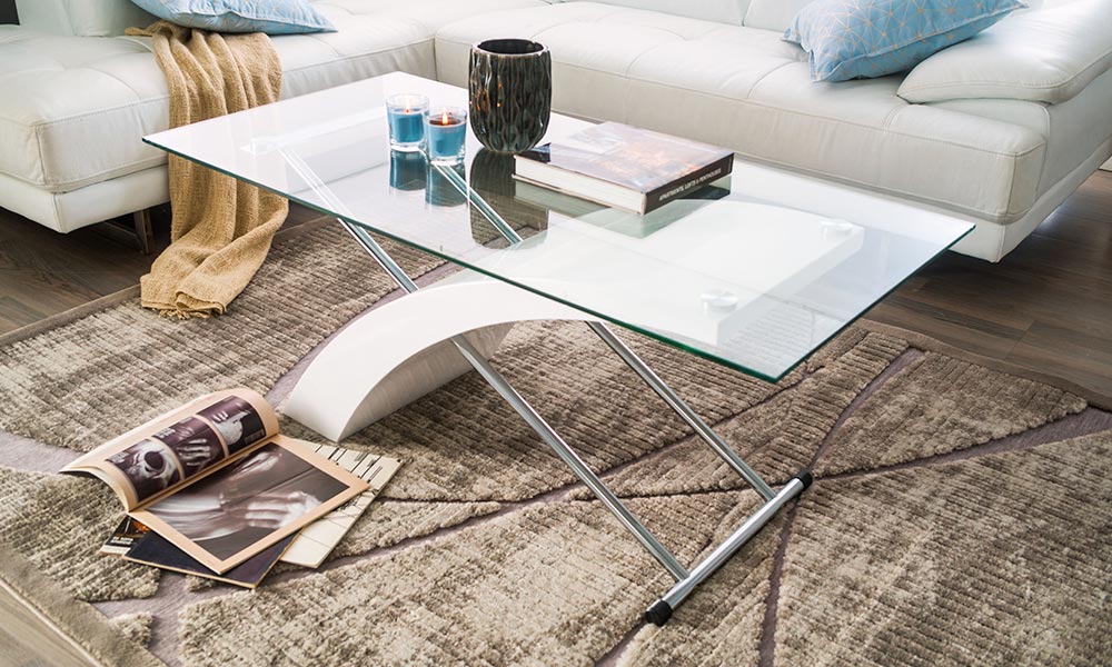 Si te ha gustado la mesa de comedor MALPENSA, debes saber que tenemos su versión mesa de centro para que puedas dar continuidad al diseño y armonía al conjunto del salón muebles de salon modernos de diseño