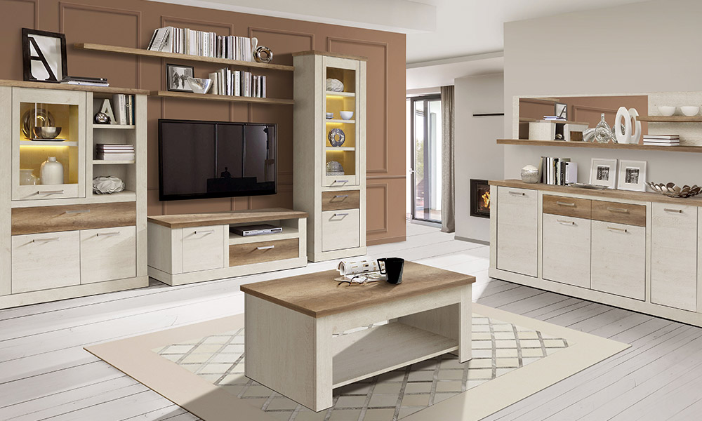 El salón VERON es el modelo ideal para combinar un salón clásicos con ambientes más actuales salones clasicos actuales