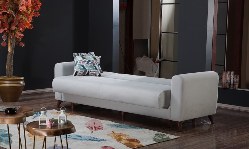 Sofá cama DORIAN, 3 plazas, medidas cama 195x113 cm, ¡incluye 2 cojines! colores de sofas
