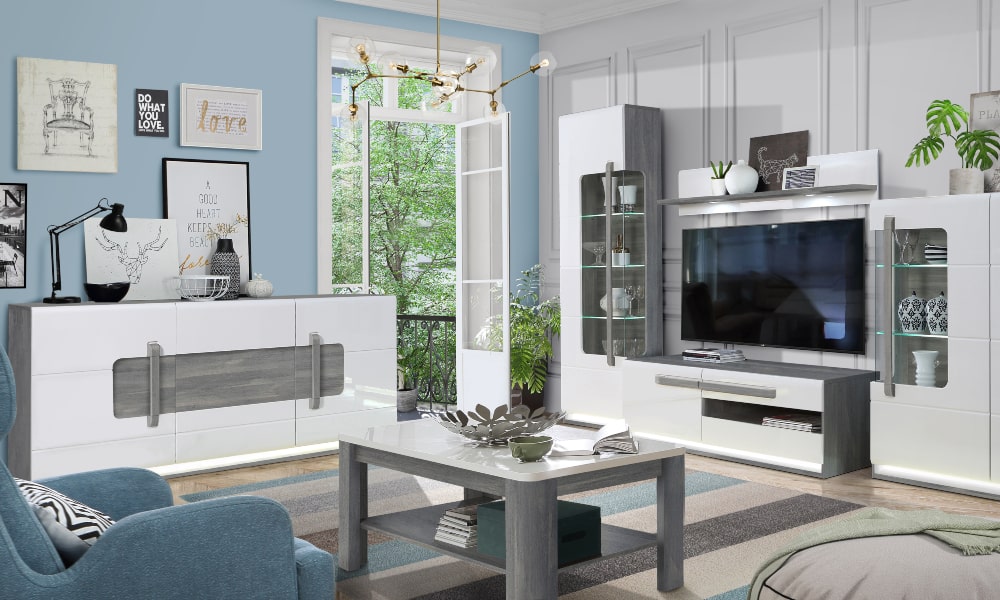 Salón MONTREAL de estilo moderno decorar habitacion con fotos