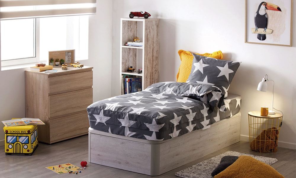 Funda nórdica STAR II de estilo cosy velvet decoracion de cuartos para niños de 8 a 10 años