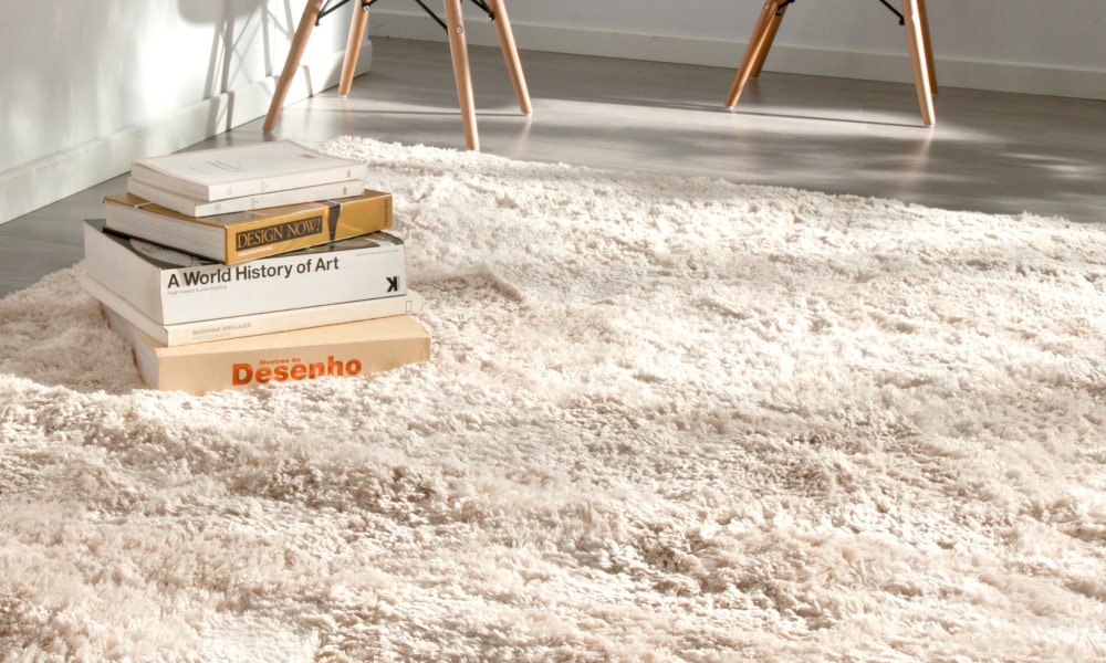 Alfombra PANPAN en color beige (medidas 120x170cm) hygge decoracion