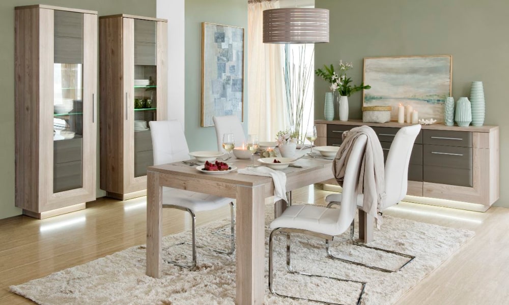 como iluminar un salon comedor