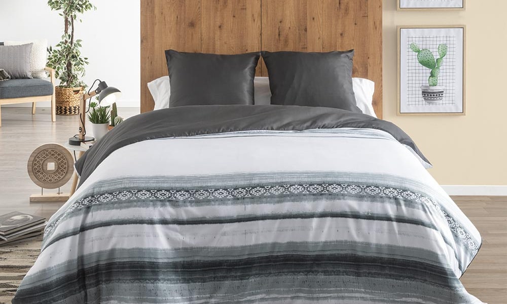 La funda nórdica ETNIC ETNIC en microfibra para un estilo Exotic Chic orientacion cama