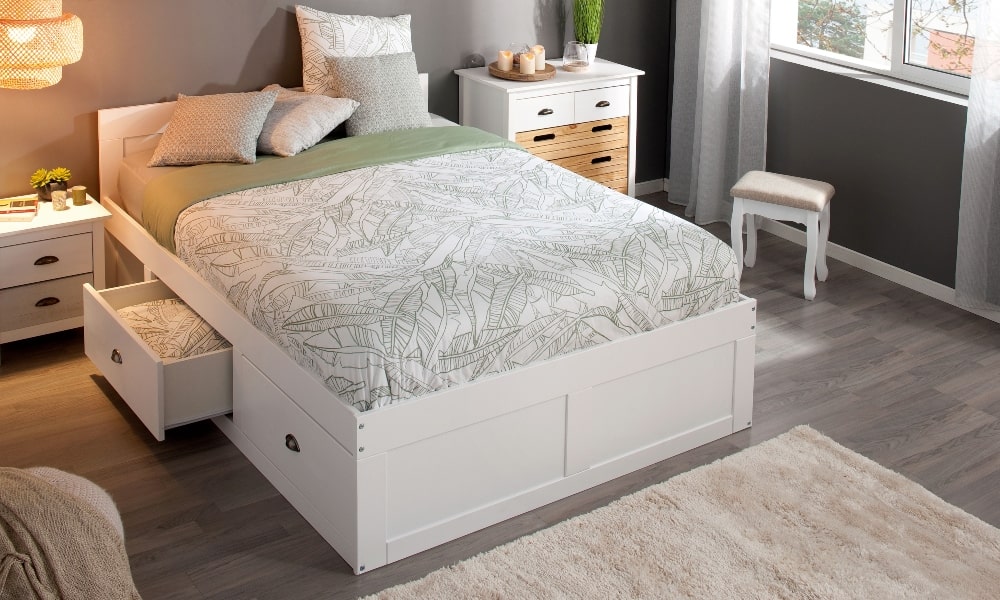 como lavar almohadas dormitorios muebles blancos