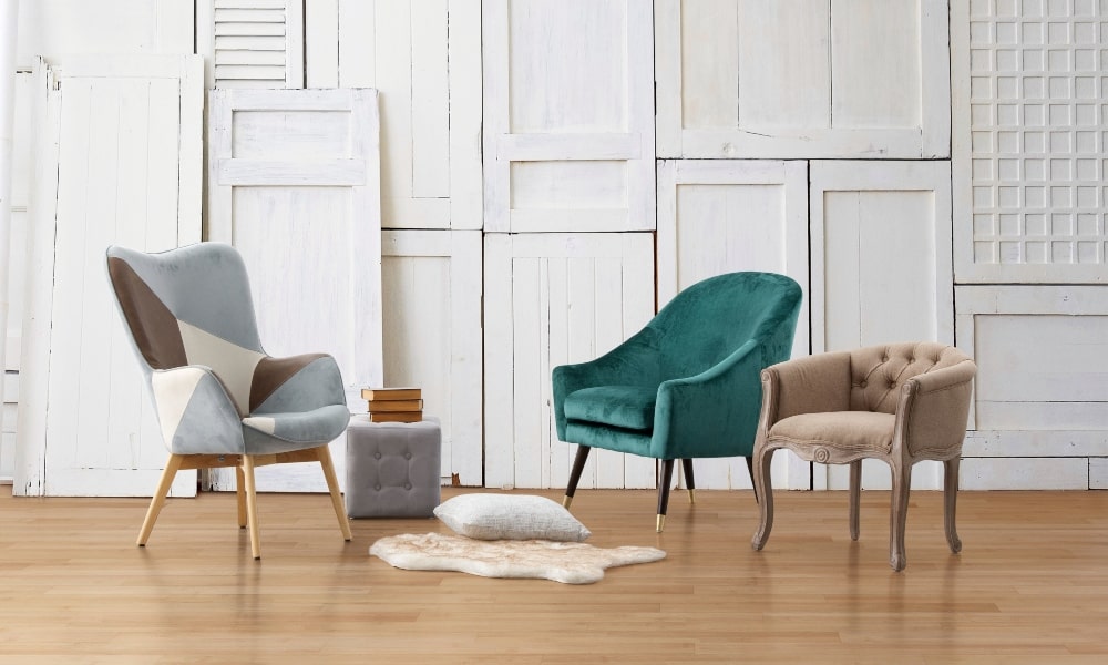 muebles shabby chic: combinar sillon estilo romántico con diferentes estilos