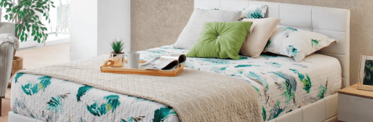 decorar cama con cojines