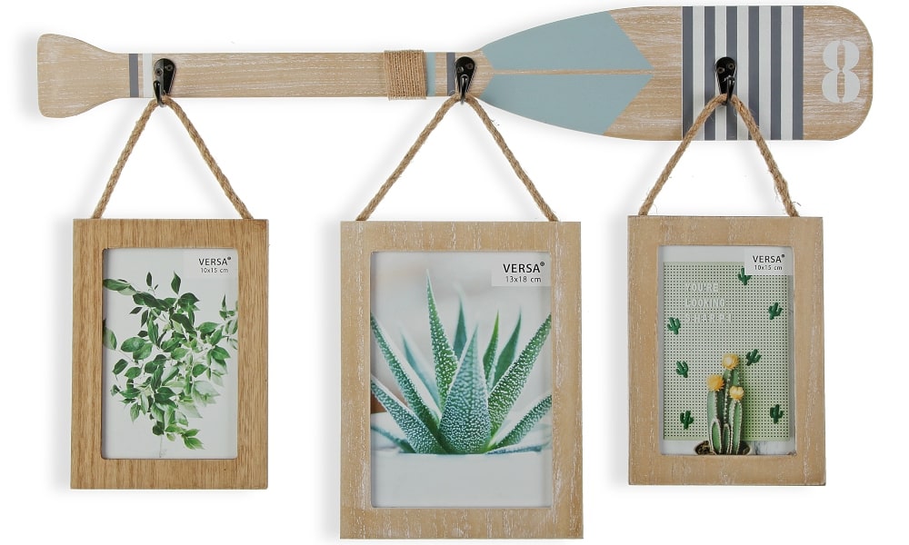 multifoto con diseño de remo para decorar la pared dormitorios estilo hamptons