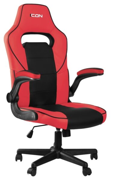 silla para cuarto de gaming roja de marca Icon decoracion habitacion gamer