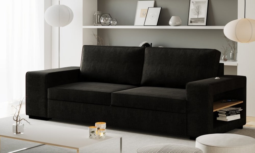 decoracion muebles oscuros
