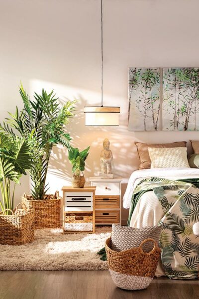 Descansar es natural. Y la naturalidad le va que ni pintada a tu dormitorio ideas dormitorio
