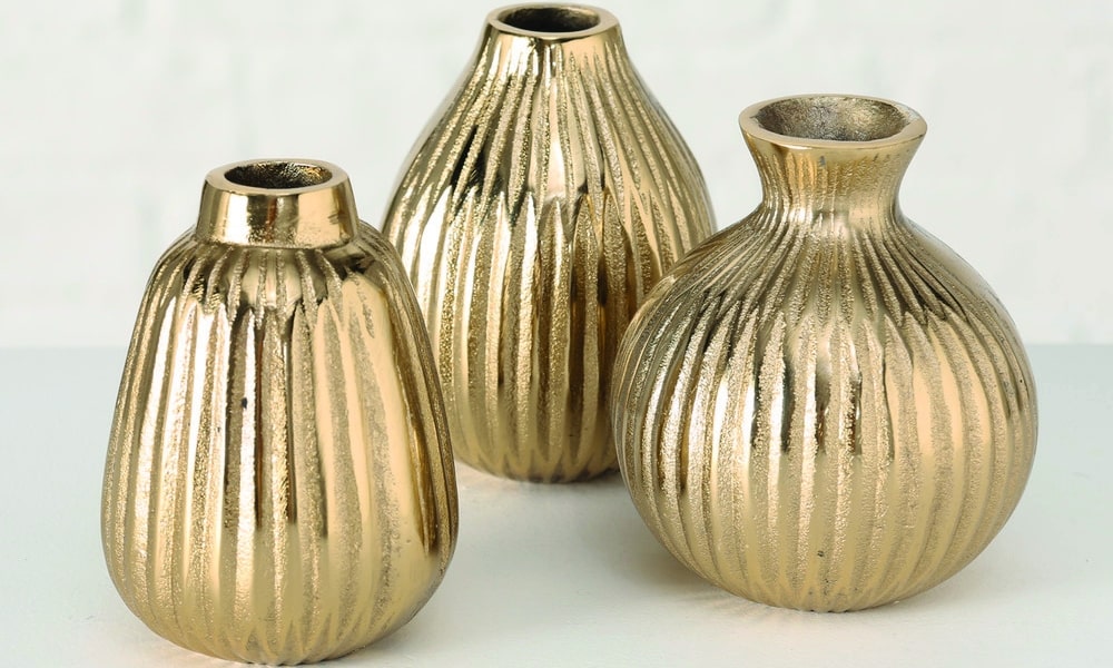 Complementa tus muebles art decó con jarrones tan atractivos como el surtido ESKO. decoracion art deco