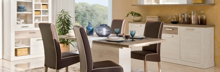 Mueble blanco y madera oscura: ¿cuándo y cómo decorar con ellos?