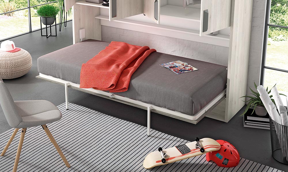 Busca una cama funcional: ¿canapé o multifunción? como aprovechar al maximo el espacio en un dormitorio pequeno